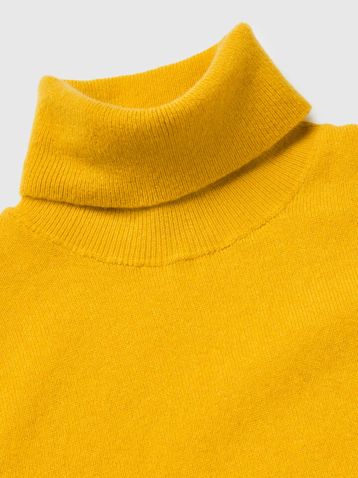 TURTLE NECK SWEATER Women image number 3
